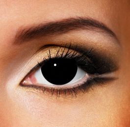 Black Mini Sclera Contact Lenses (Michael Myers)