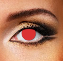 Blind Red Contact Lenses (Pair)