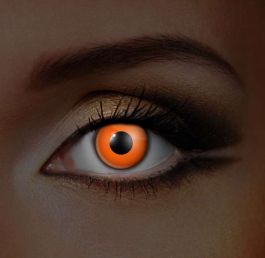 i-Glow Orange UV Contact Lenses (Pair)