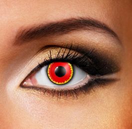 Red Vampire Contact Lenses (Pair)