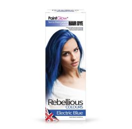 PaintGlow Electric Blue Semi-Permanent Hair Dye