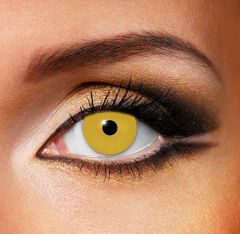 Yellow Mini Sclera Nun Contact Lenses