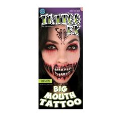 Tinsley Big Mouth Demon Tattoo packaging