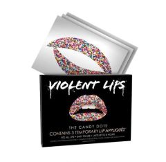 Violent Lips Temporary Candy Dots Lip Tattoo