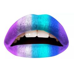 Violent Lips Temporary Cool Rainbow Lip Tattoo